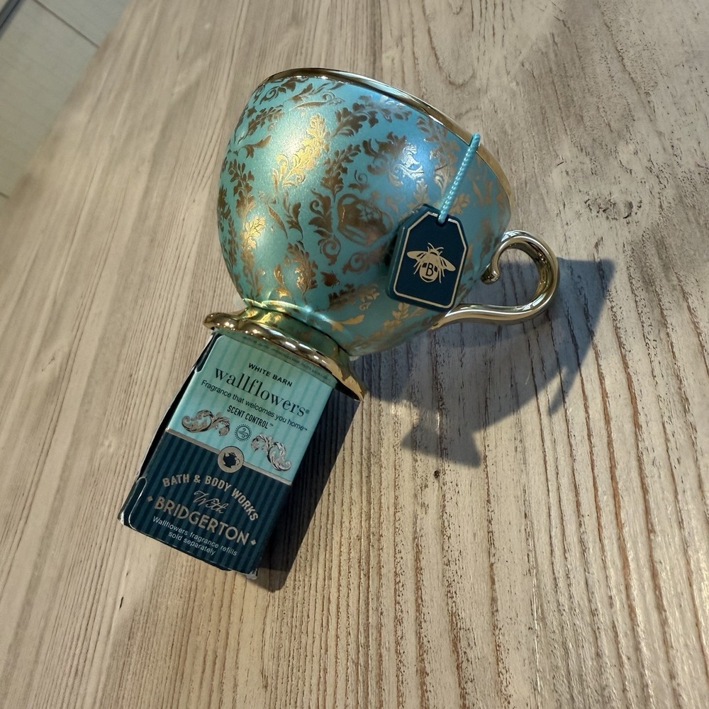 Bath & Body Works BRIDGERTON Collection Tea Cup Wallflower Plug In Scent Control